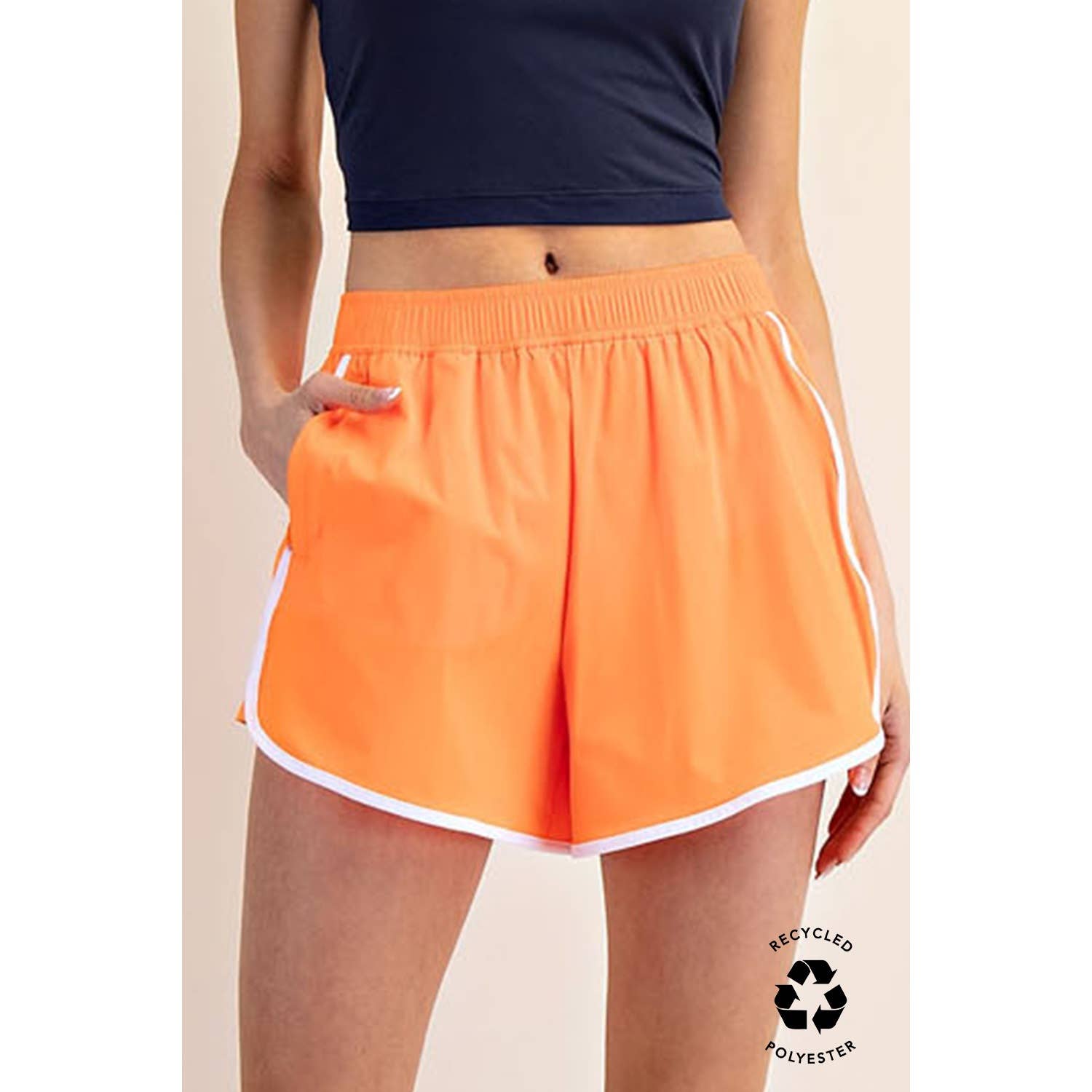 RECYCLED BUTTER TIGER SHORT